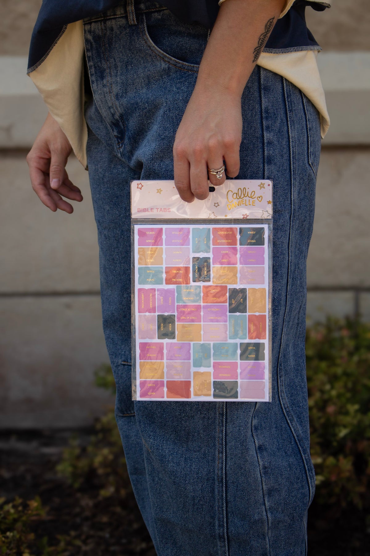 Bible Tabs Sheet