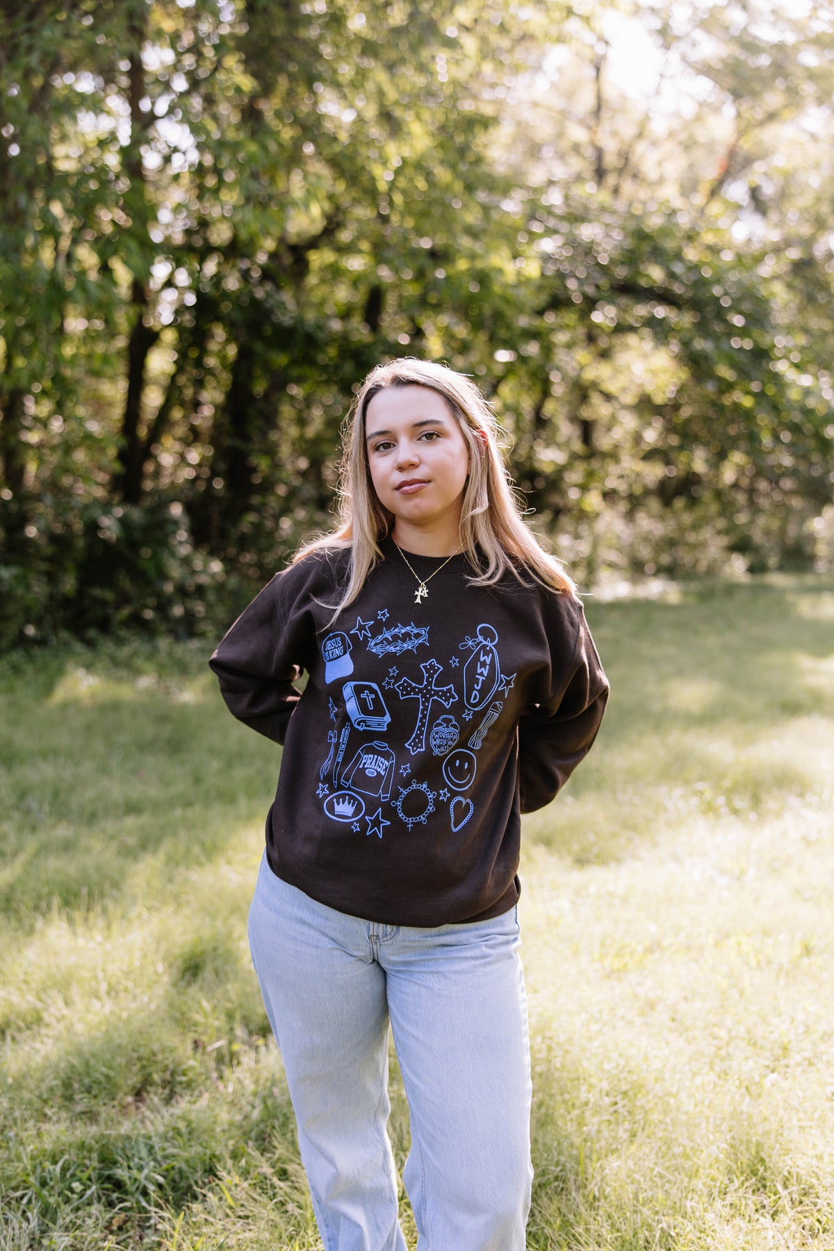 Faith Collage Sweatshirt