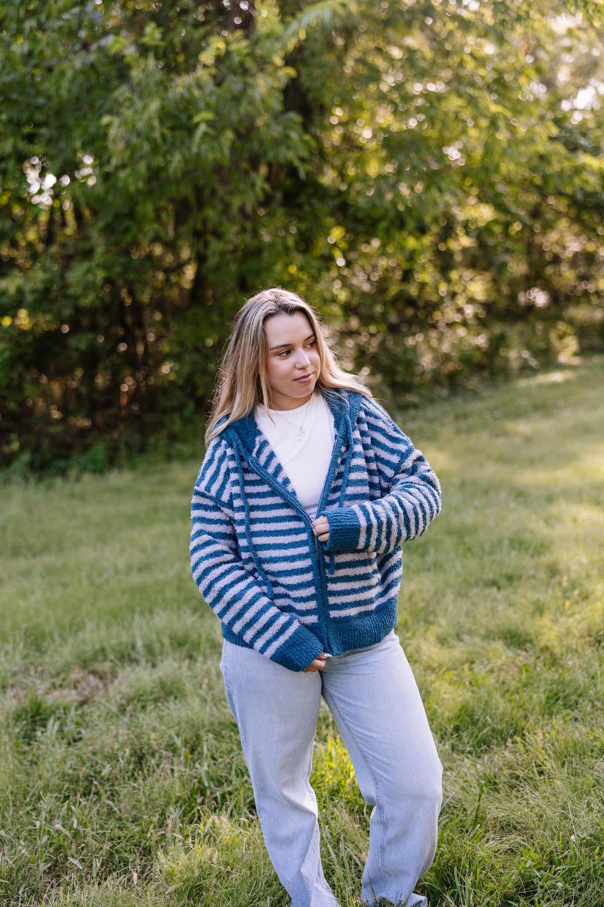Cozy Stripes Jacket