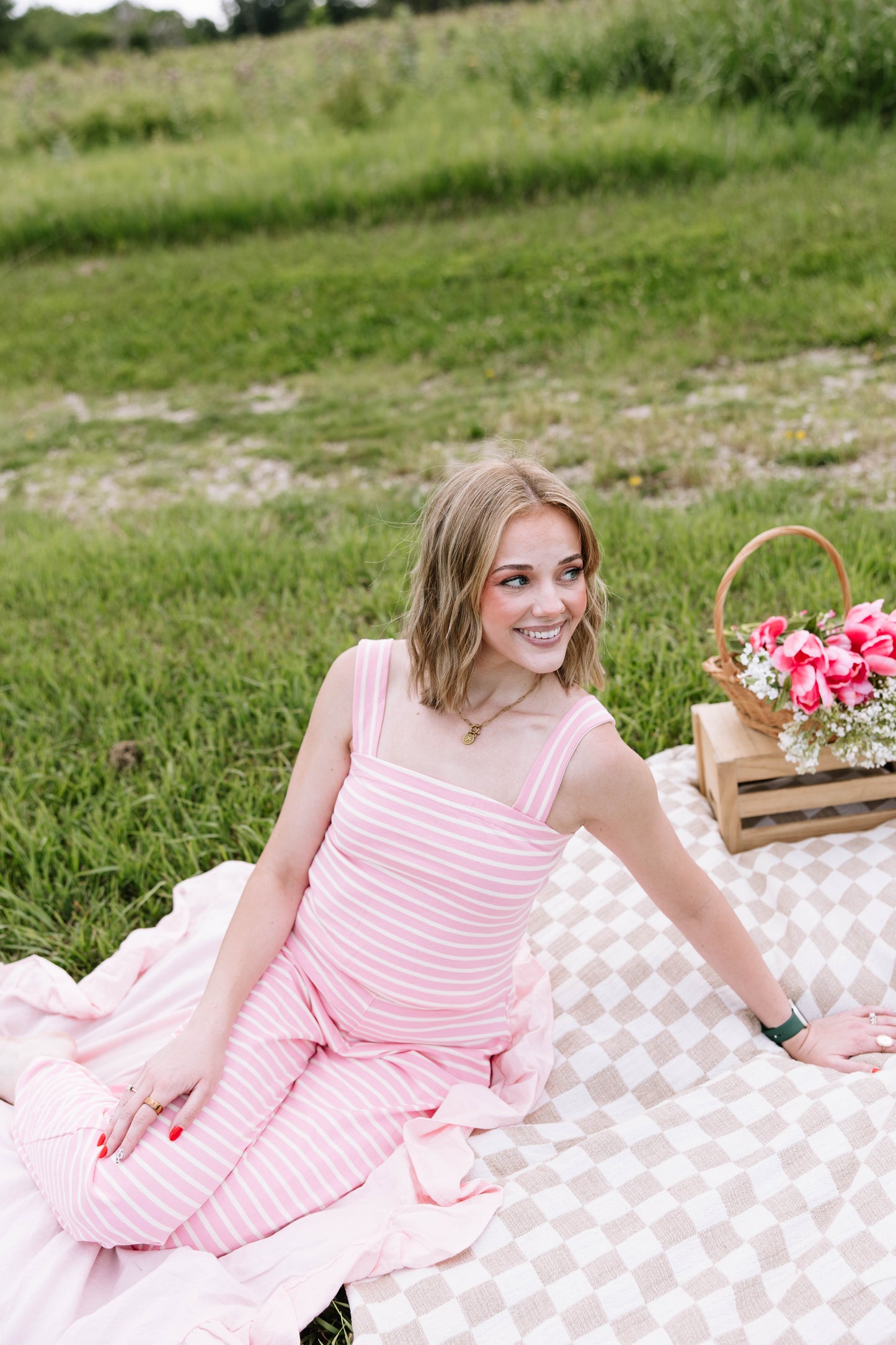 Sweet Grace Striped Set