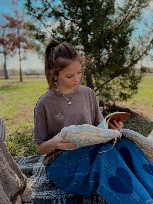Evergreen Blossom Bible Case