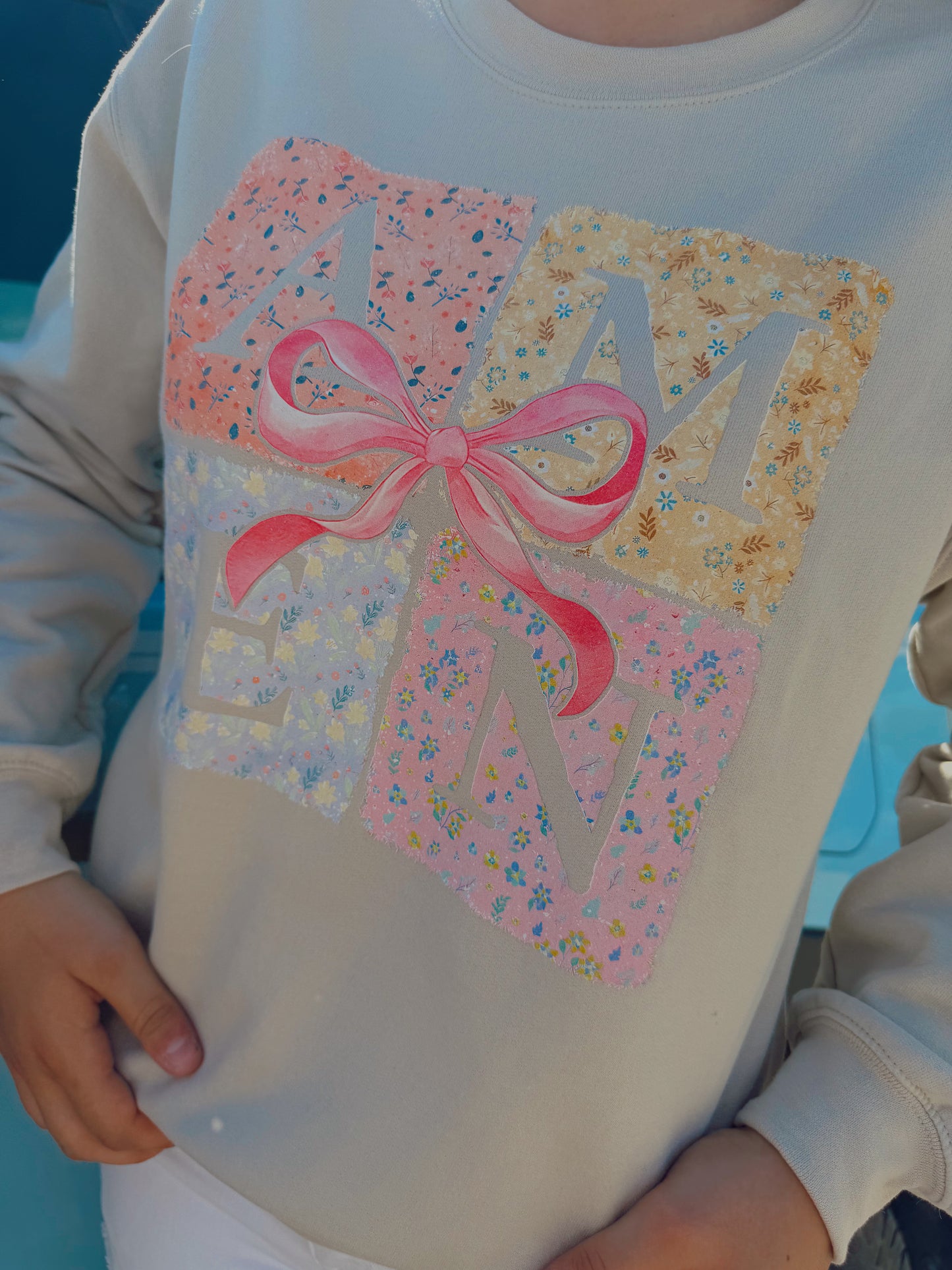 Amen Bow Crewneck