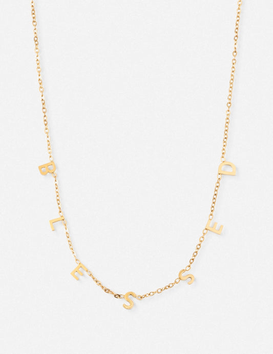 Blessed Dainty Necklace
