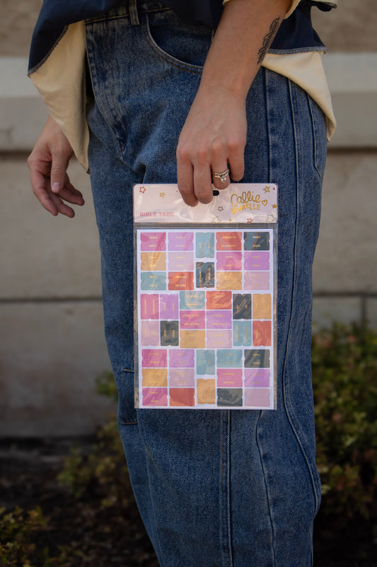 Bible Tabs Sheet