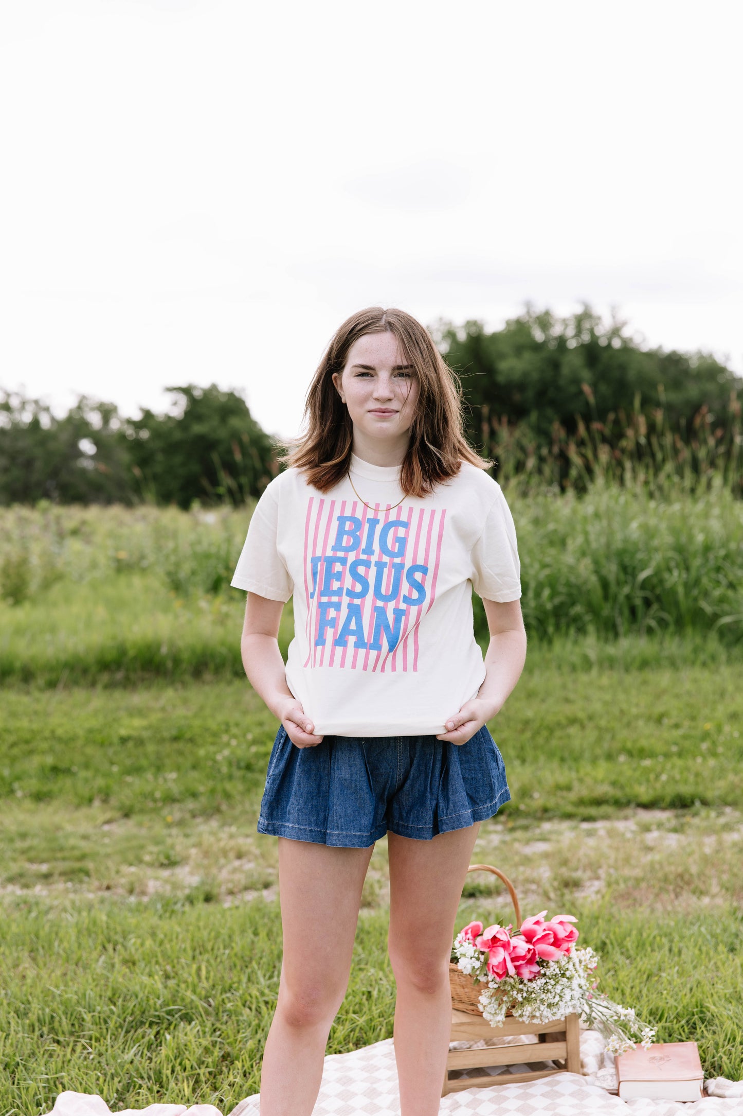 Big Jesus Fan Tee