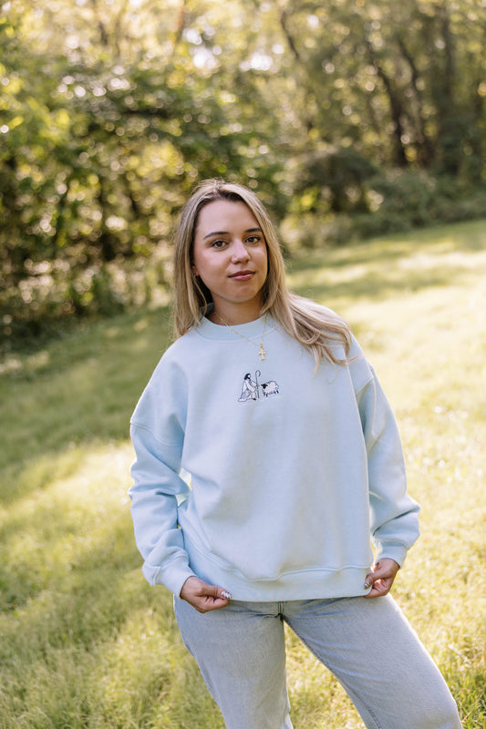 He Rescued Me Doodle Sweatshirt