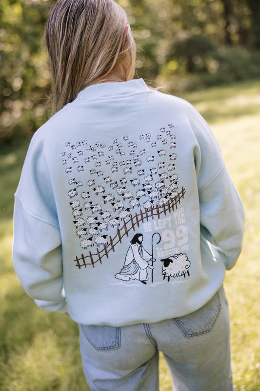 He Rescued Me Doodle Sweatshirt