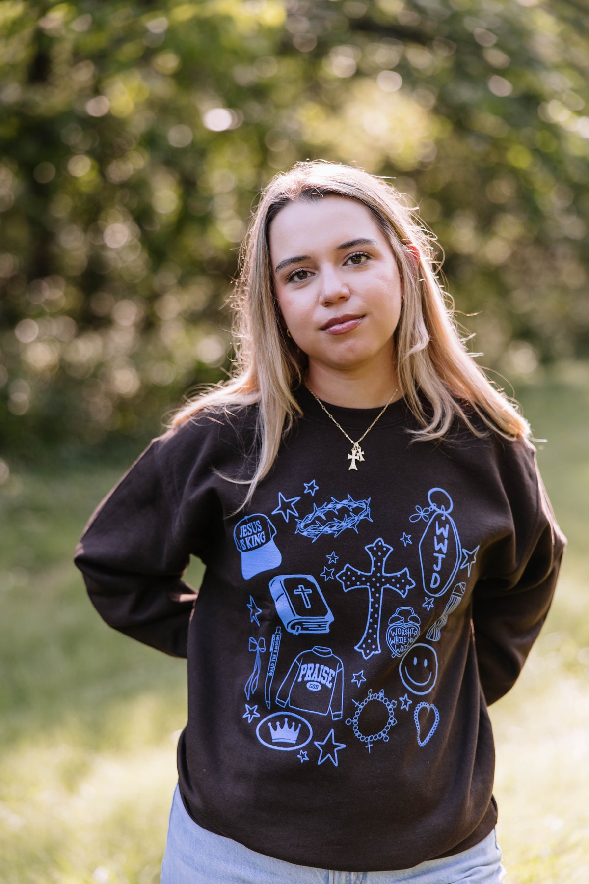 Faith Collage Sweatshirt