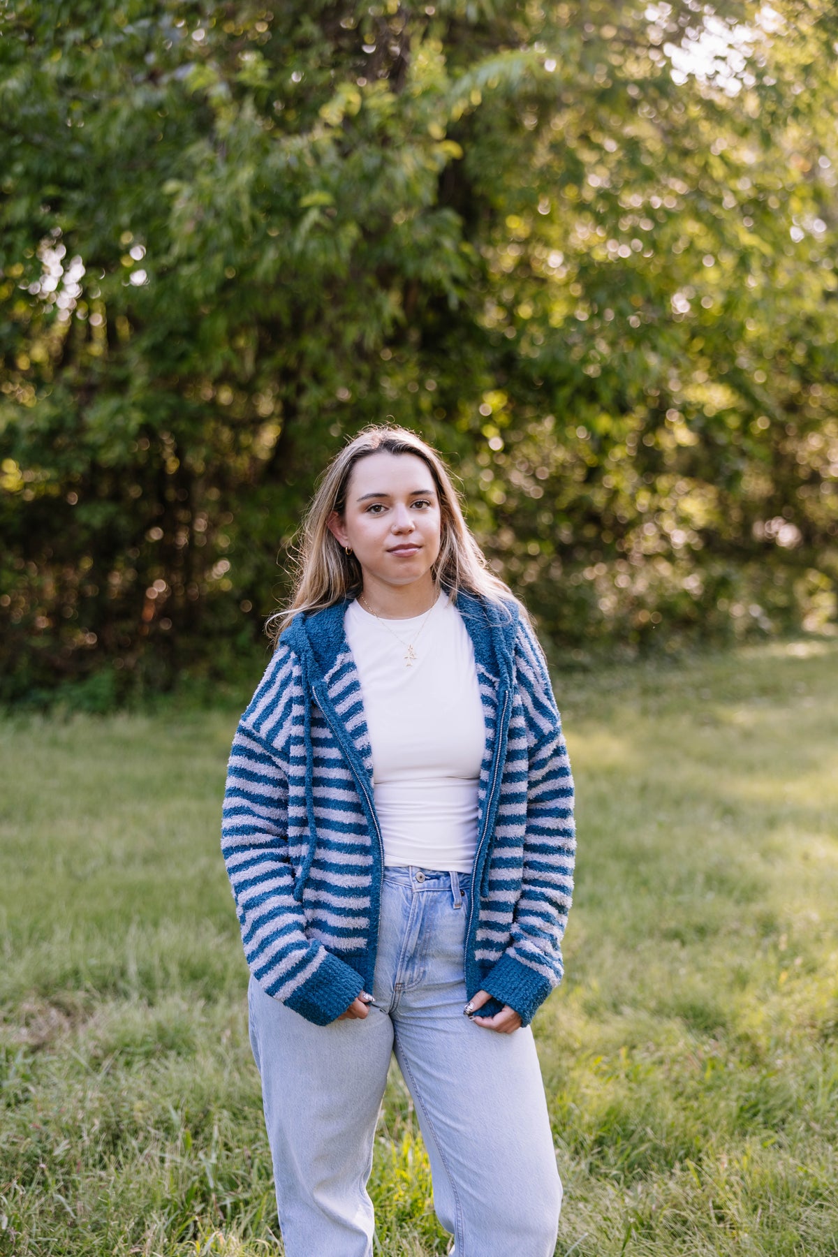 Cozy Stripes Jacket