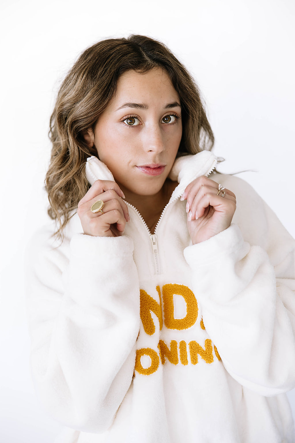 Sunday Morning Half-Zip Pullover Sweatshirt