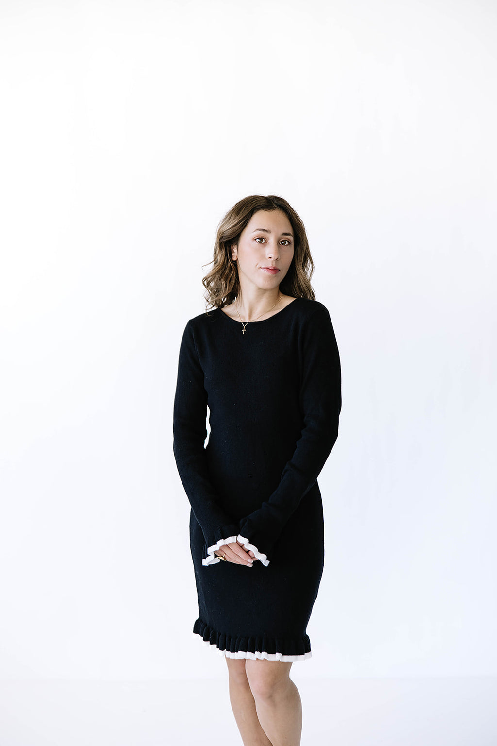 Anchored Grace Knit Dress