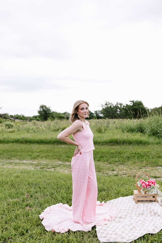 Sweet Grace Striped Set
