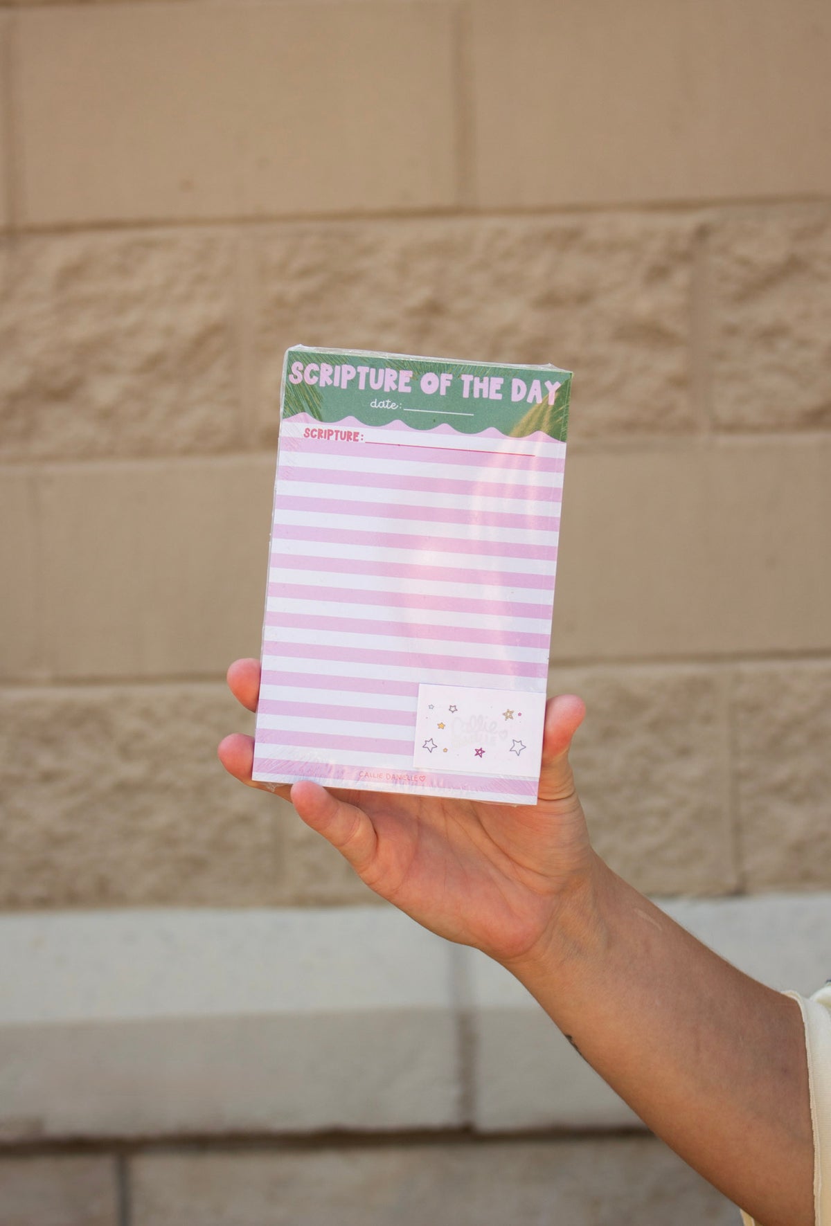 Scripture of the Day Notepad