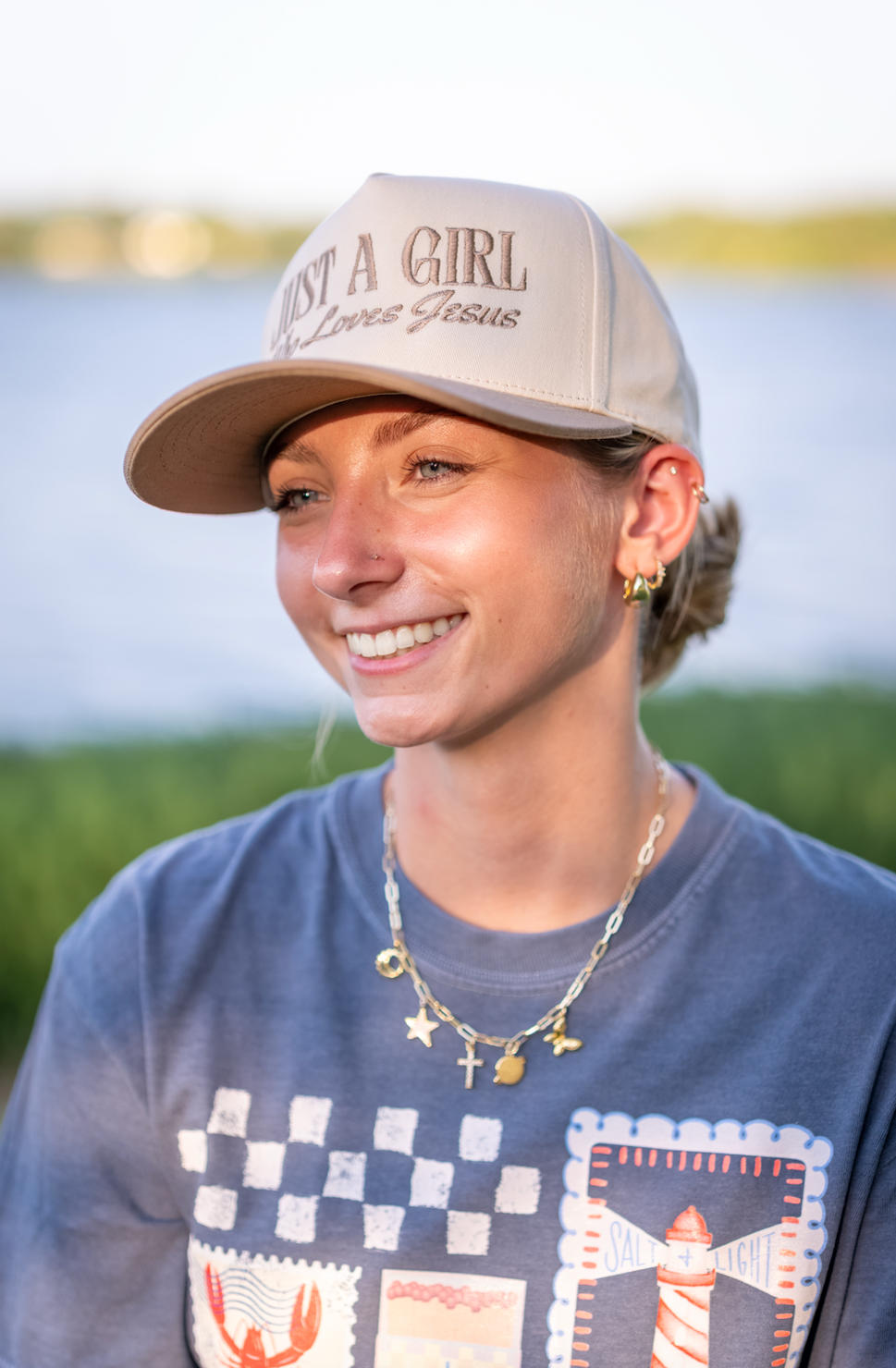 Just A Girl Who Loves Jesus Hat