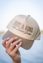Just A Girl Who Loves Jesus Hat