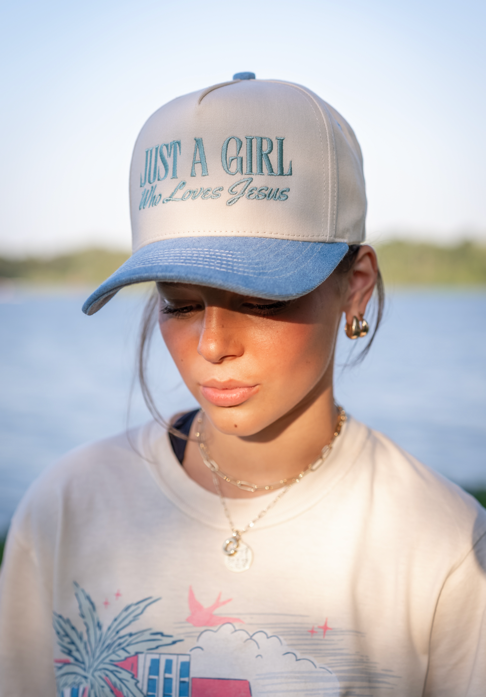 Just A Girl Who Loves Jesus Hat