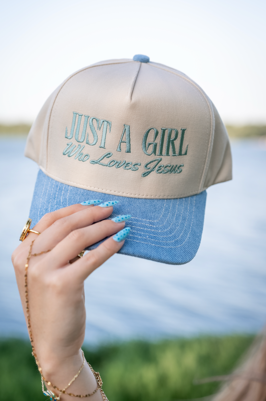 Just A Girl Who Loves Jesus Hat