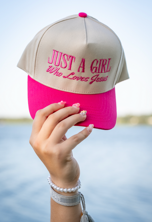 Just A Girl Who Loves Jesus Hat