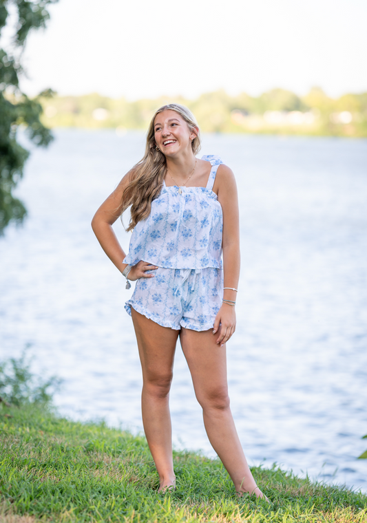 Sweet Blue Rose Set
