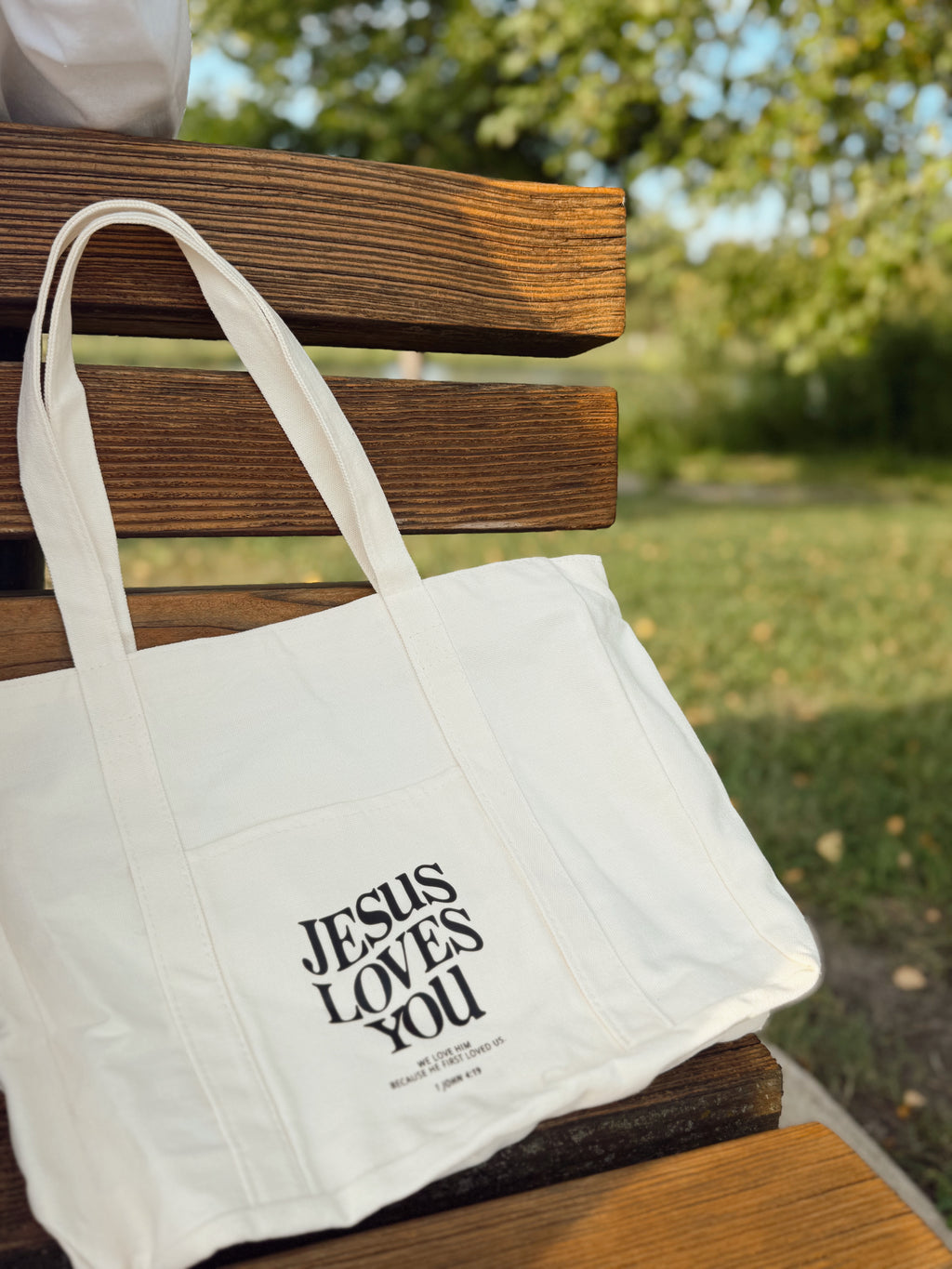 Jesus Loves You Tote