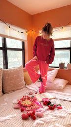 Love First Mineral Wash Sweatpants