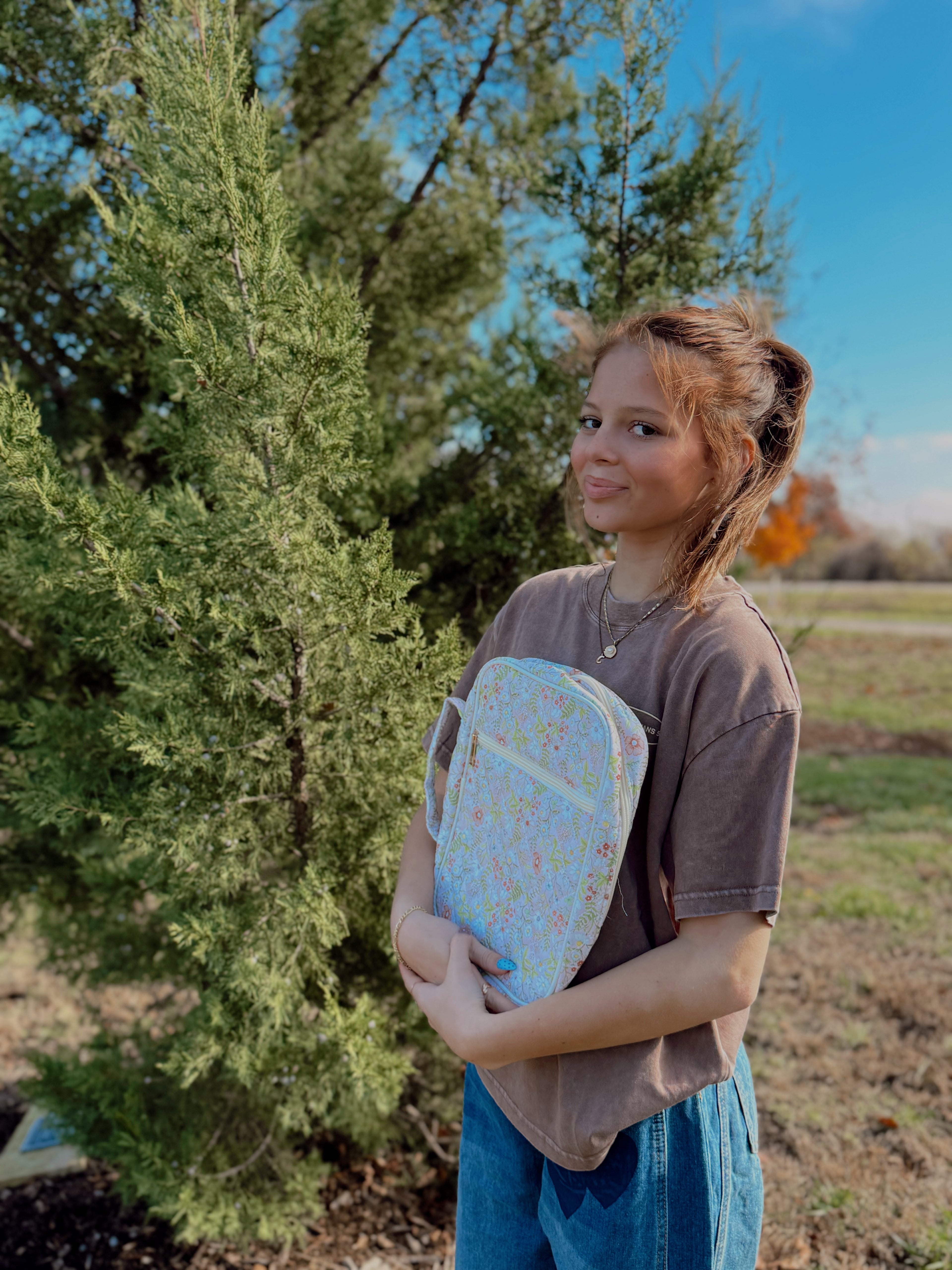 Evergreen Blossom Bible Case