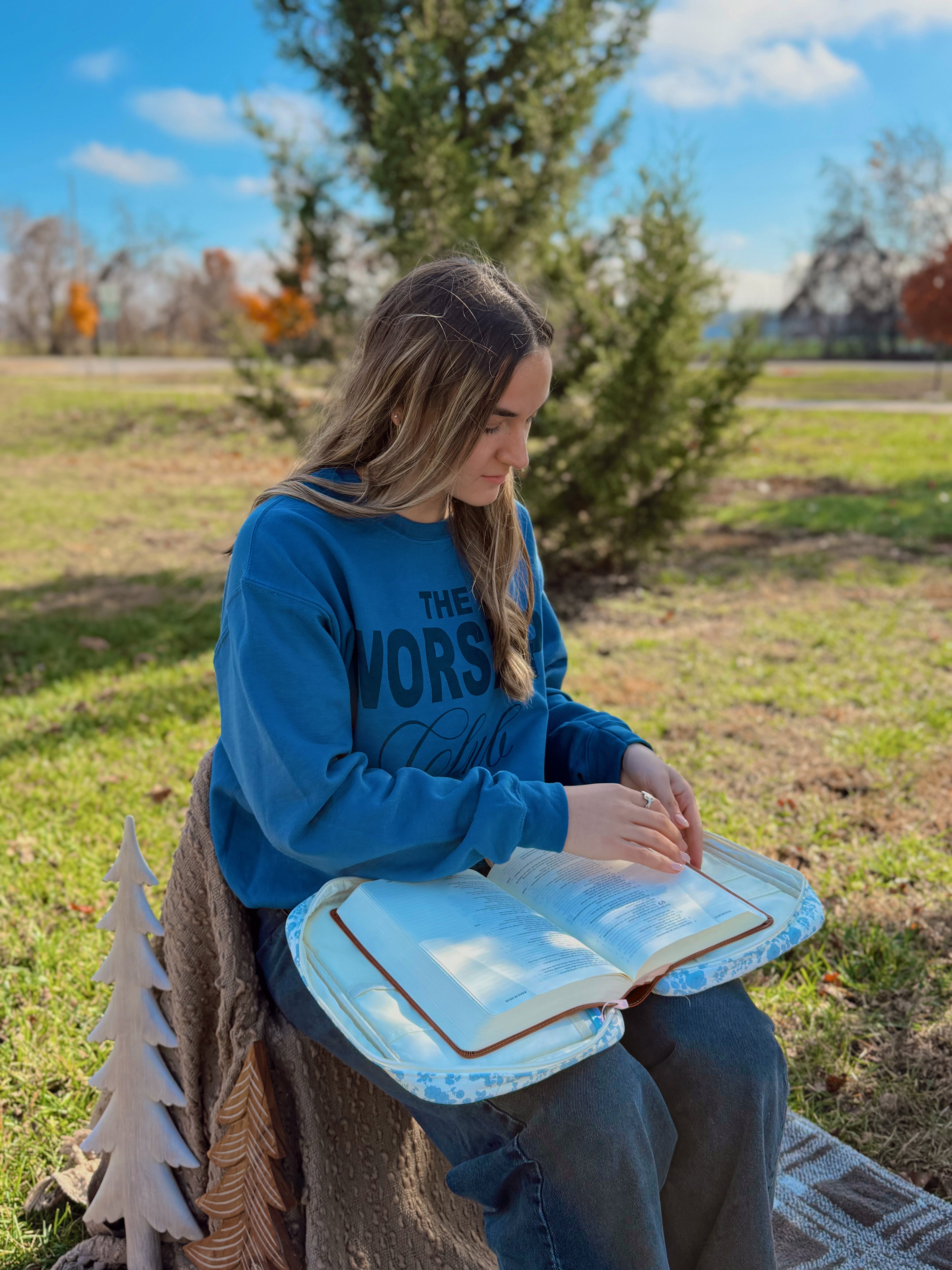Blue Meadow Bible Case