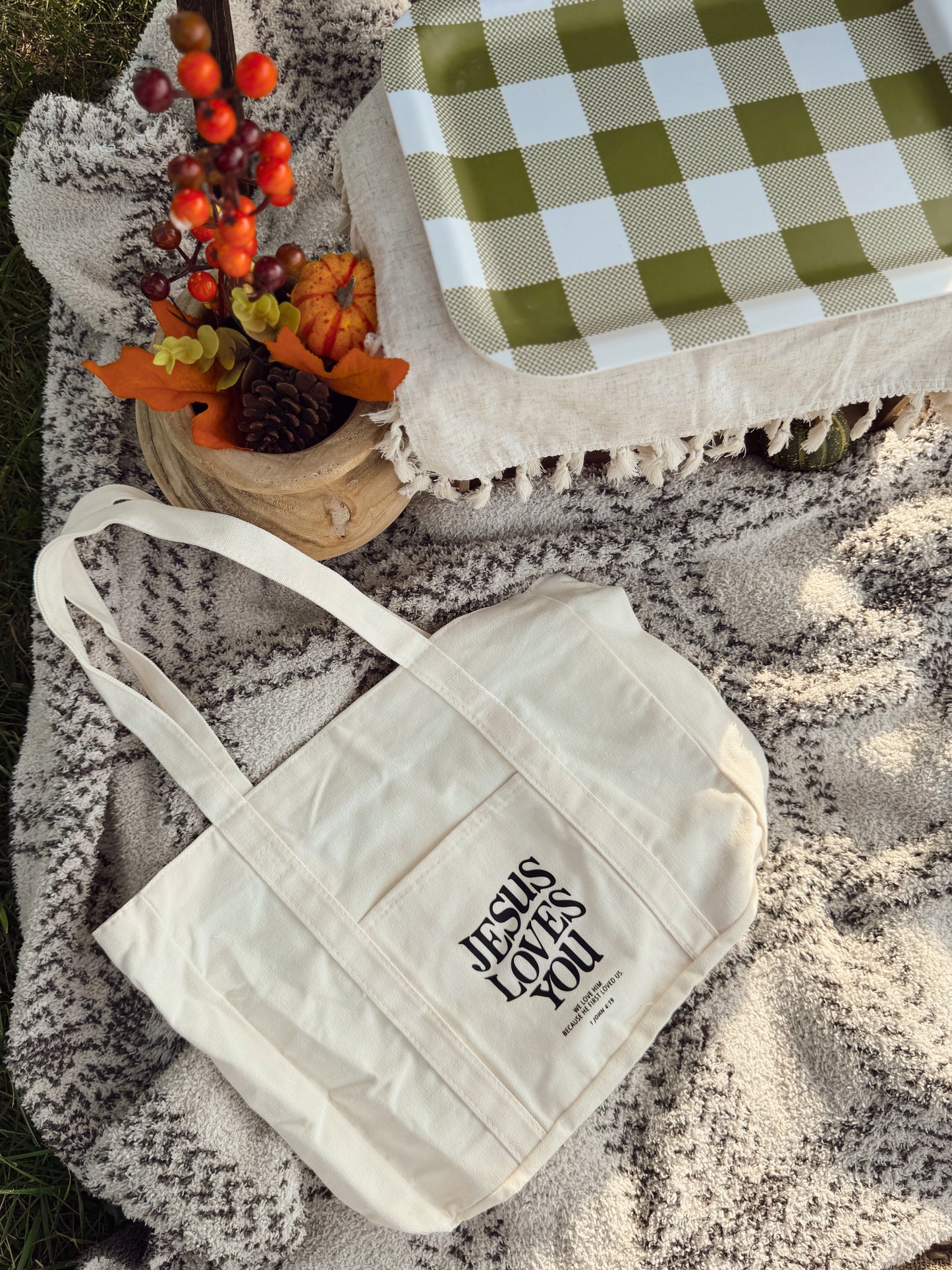 Jesus Loves You Tote