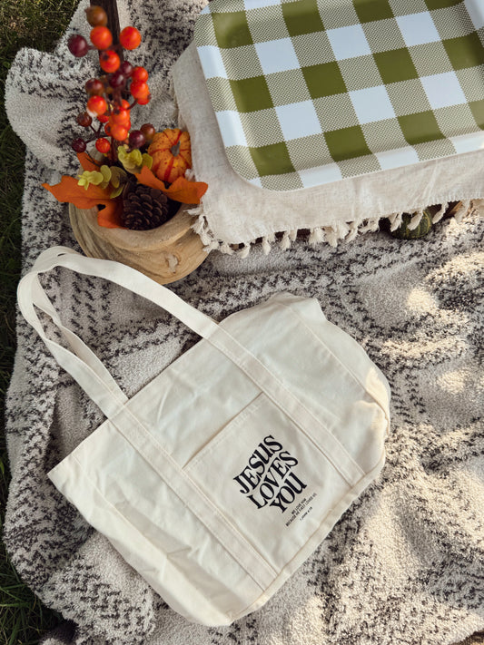 Jesus Loves You Tote