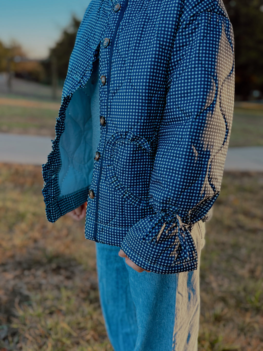 Graceful Hearts Ruffle Jacket