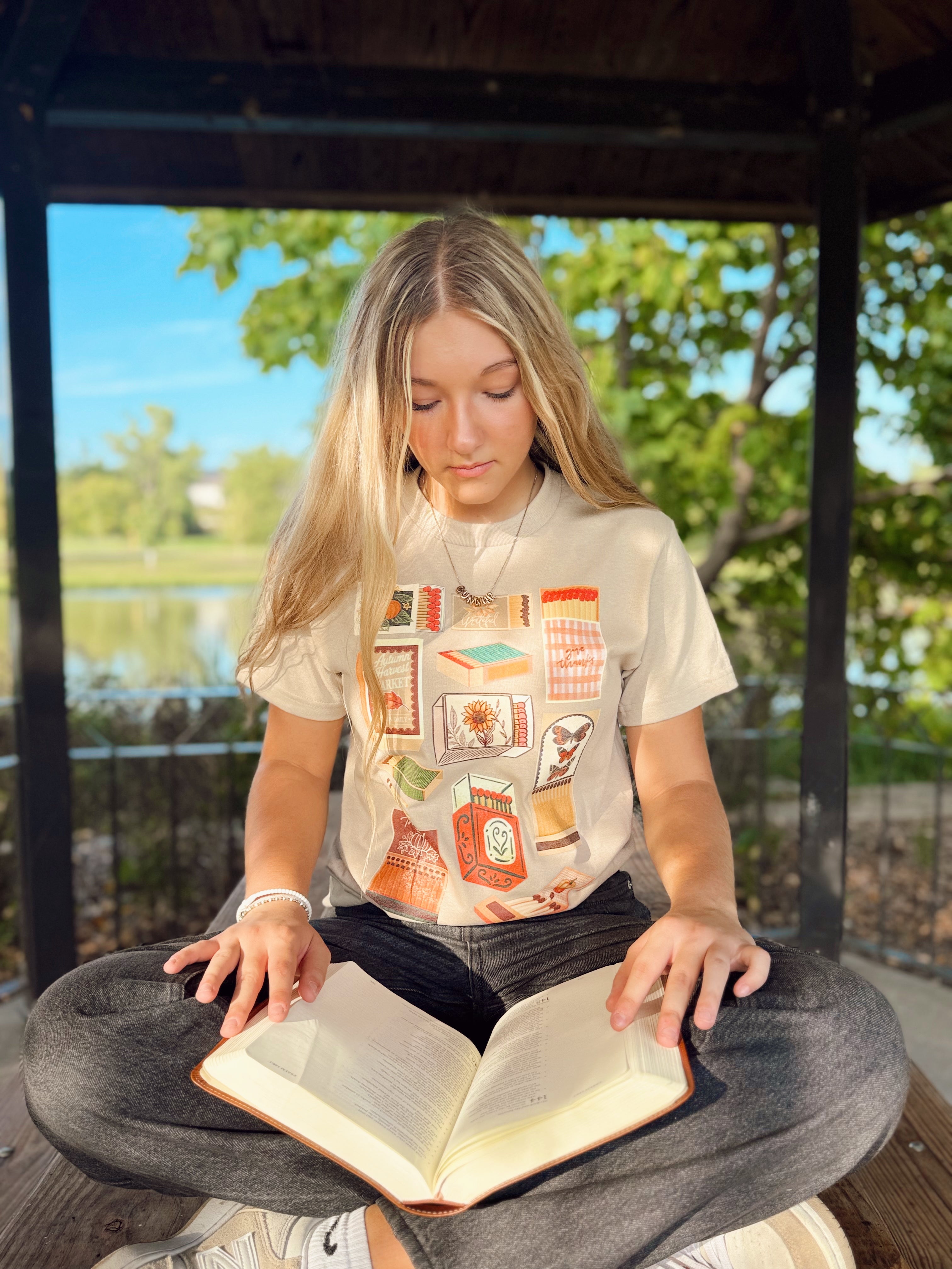 Autumn Match Box Tee