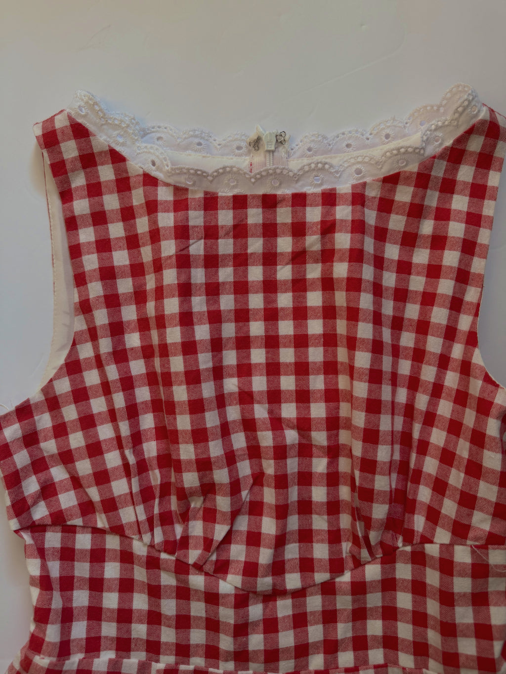 Cherry Red Flare Romper