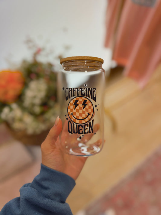 Checkered Caffeine Queen
