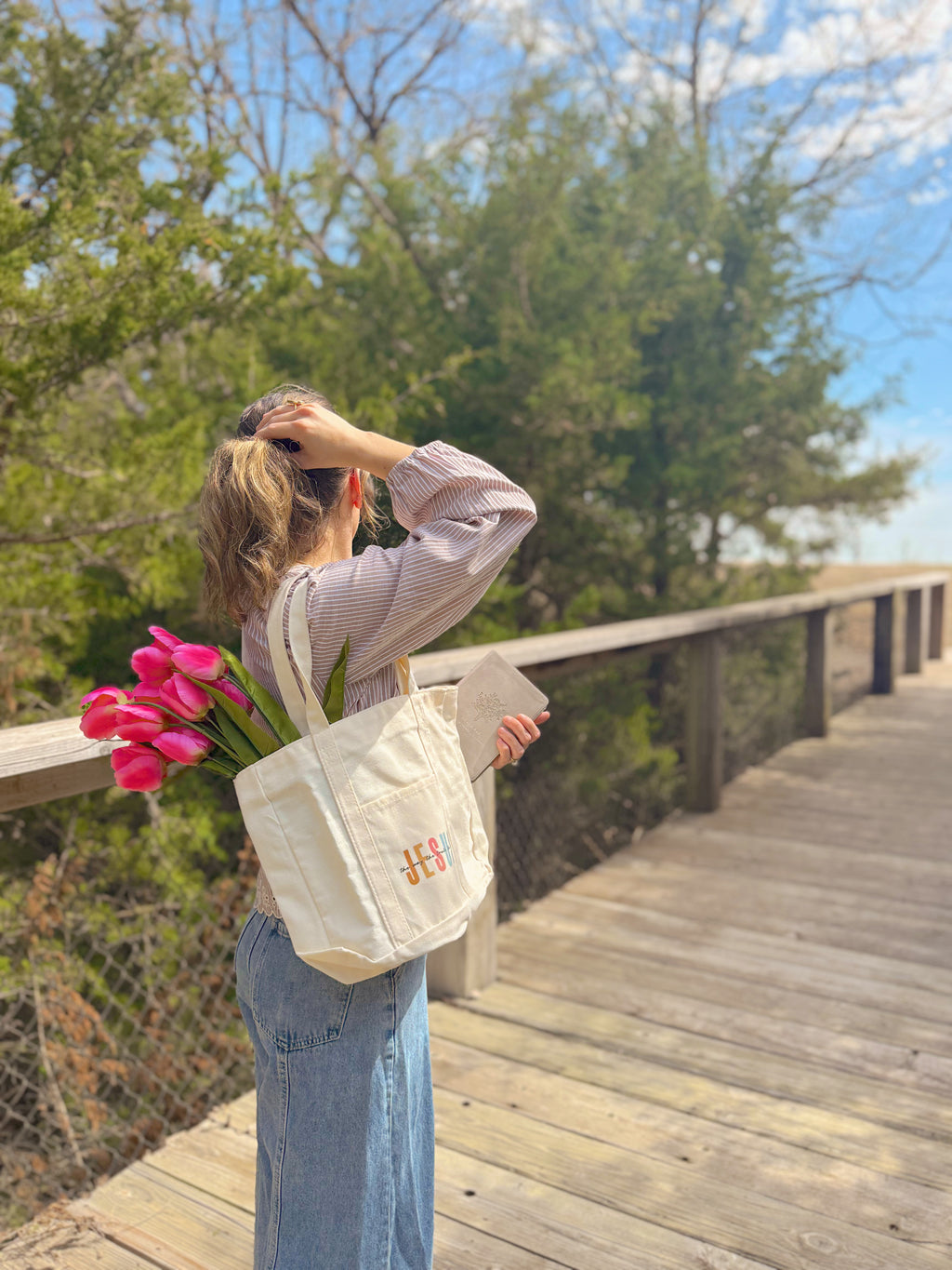 Carry His Name Tote
