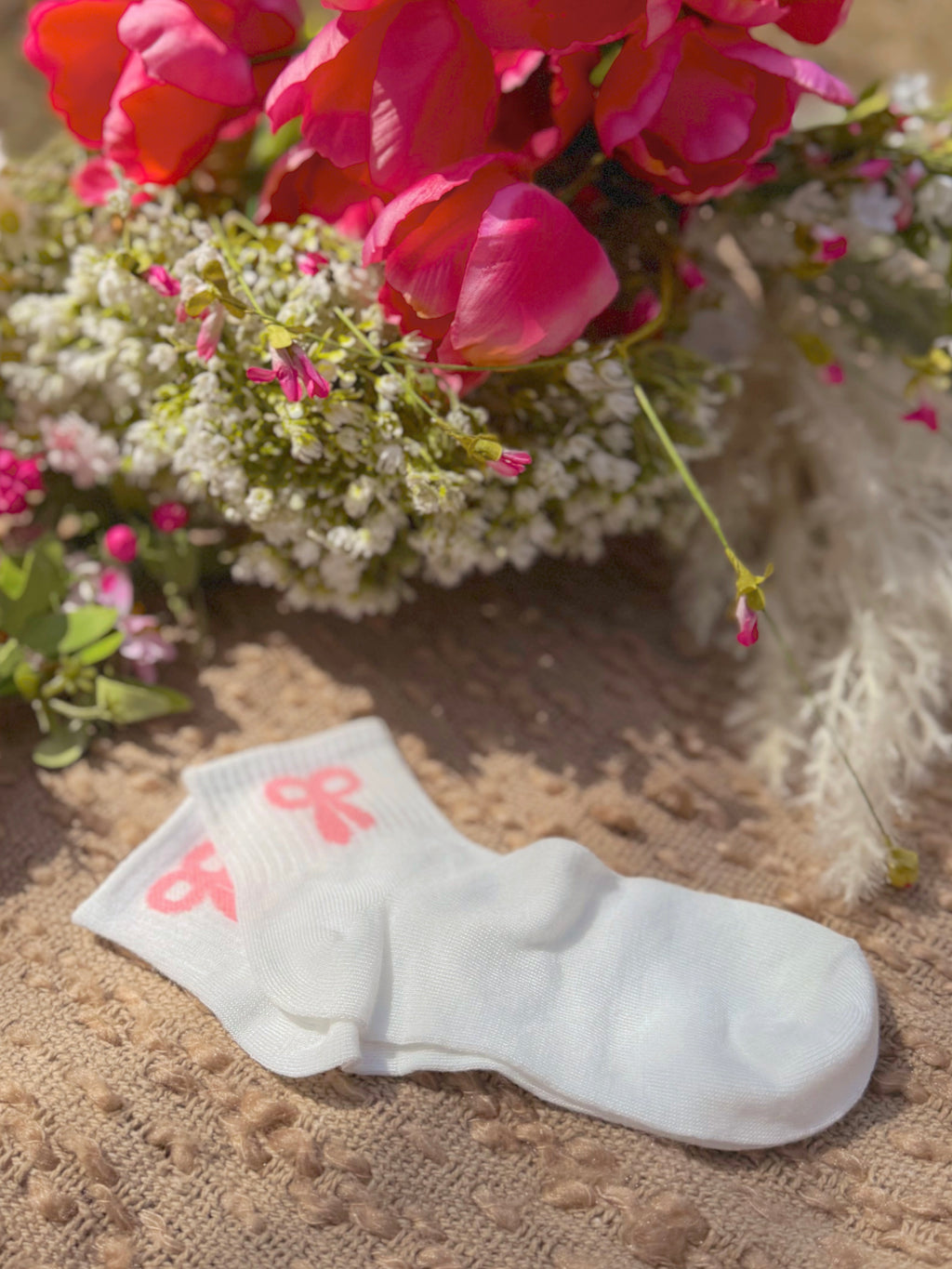 Blushing Bloom Socks